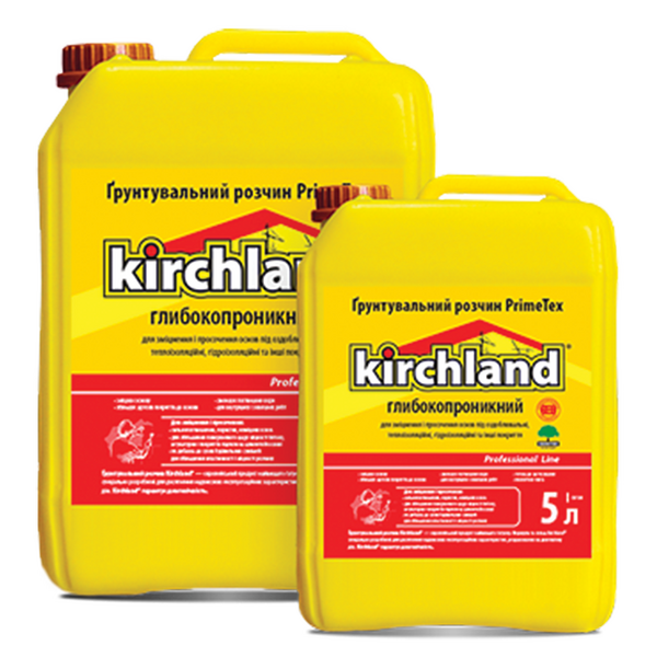 Грунтуючий розчин Kirchland PrimeTex 5 л, фото 1