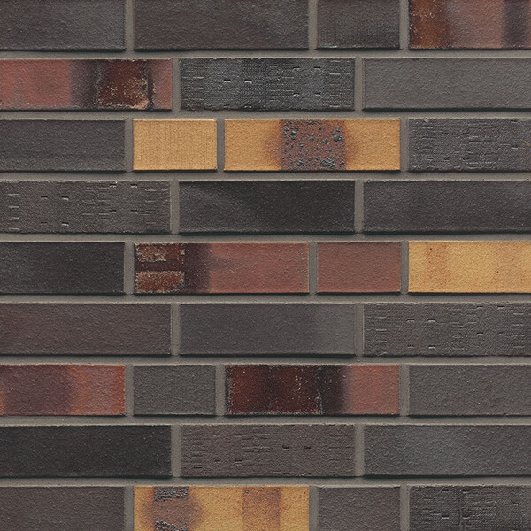 Клинкерный кирпич Muhr Nr. 40 Robalt Spezial geflammt, фото 1