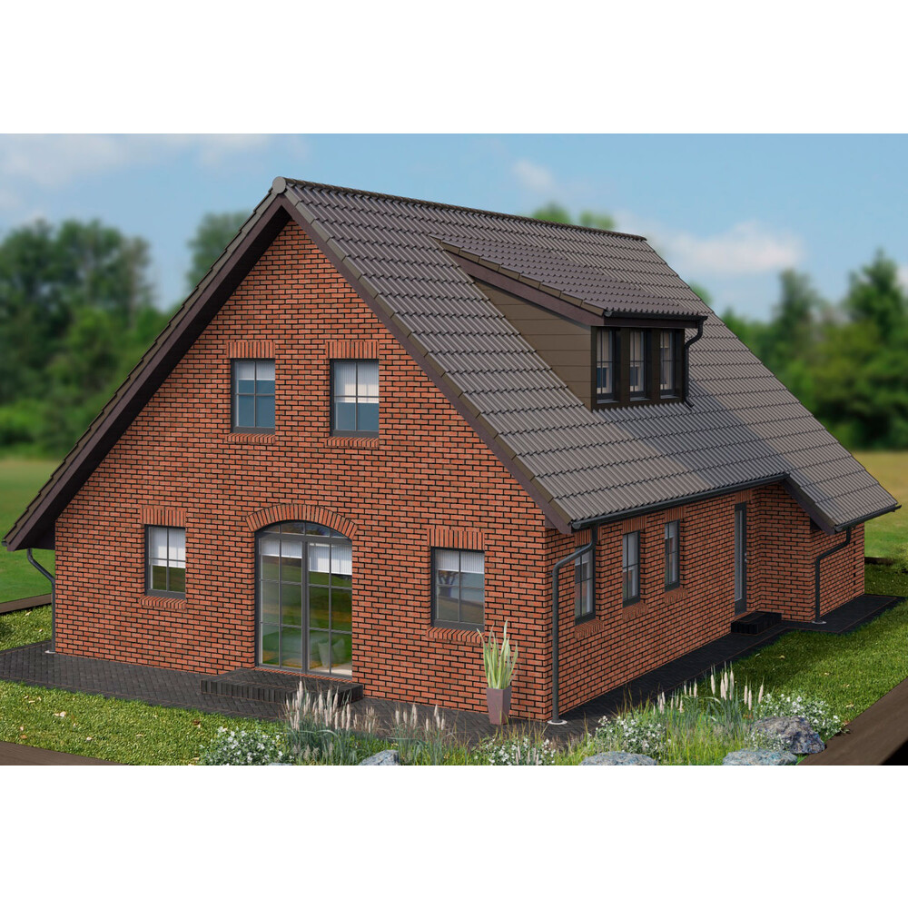 Клінкерна цегла K 366 Lava maron liso, фото 2