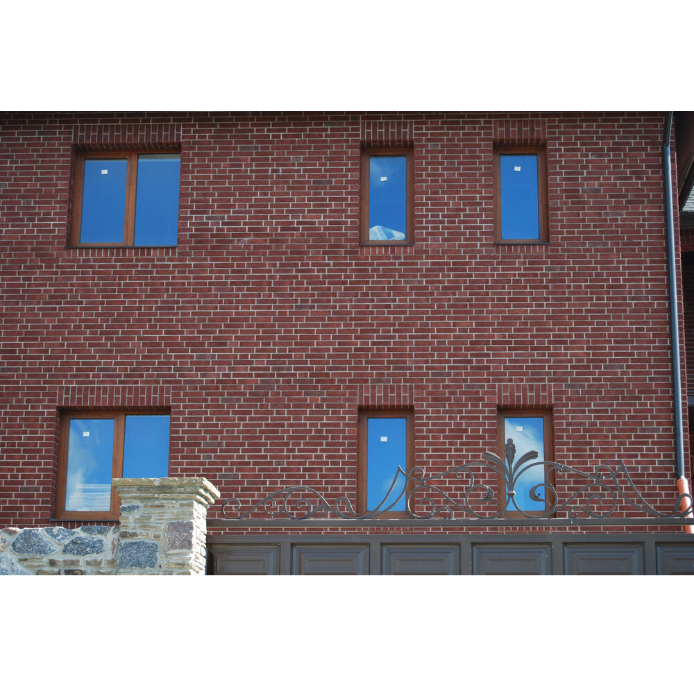 Клінкерна цегла Крамейя КлінКерам Рустика Рубін 13, фото 2