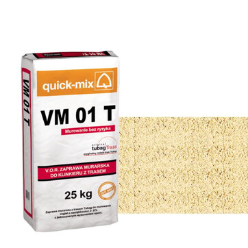 Кладочна суміш для клінкерної цегли quick-mix VM 01 T бежева, фото 1
