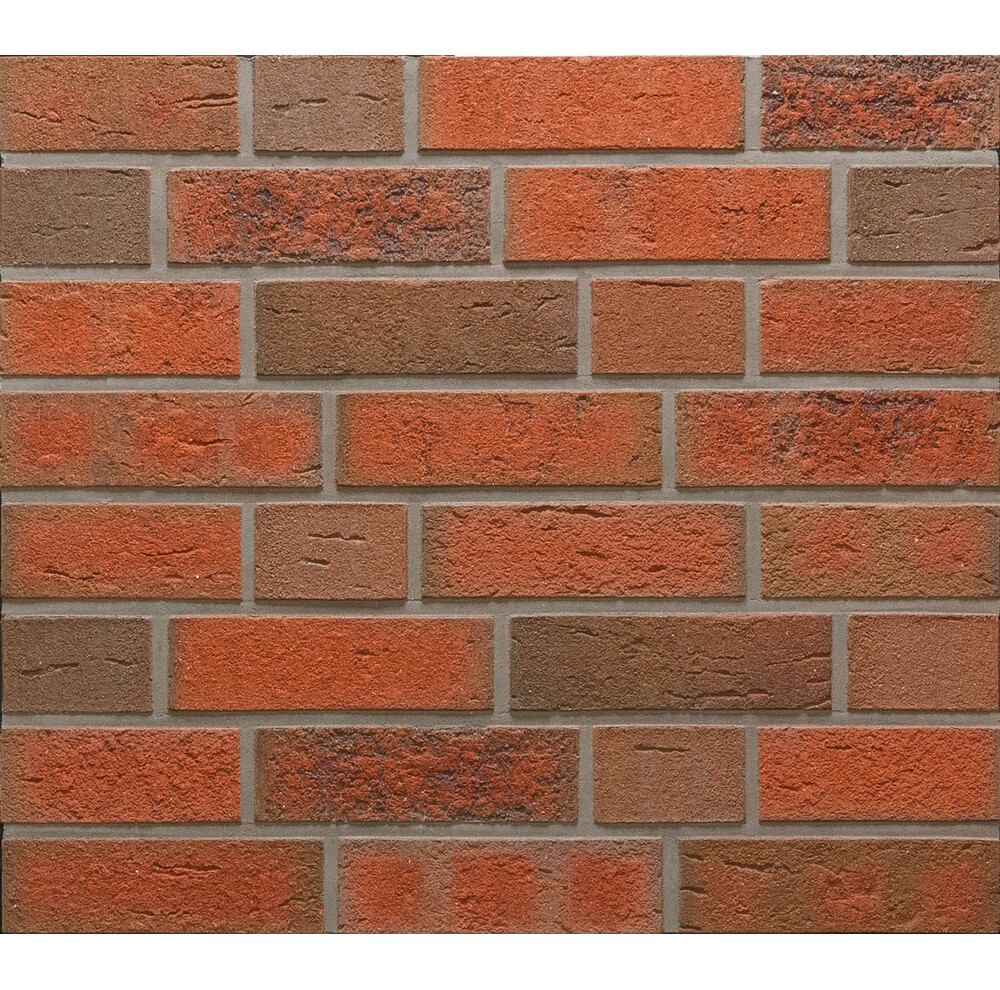 Клінкерна цегла K 377 Lava maron rustico, фото 5