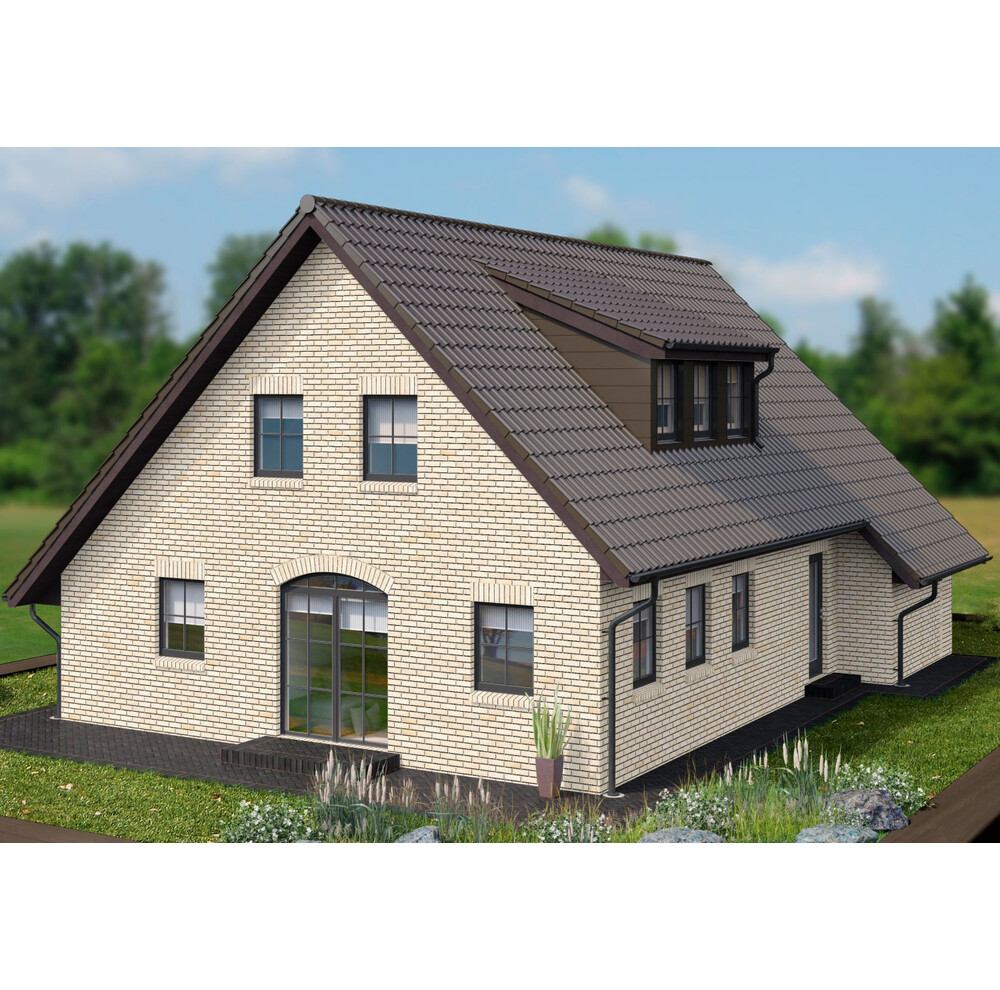 Клінкерна цегла K 911 Vario crema albula, фото 2