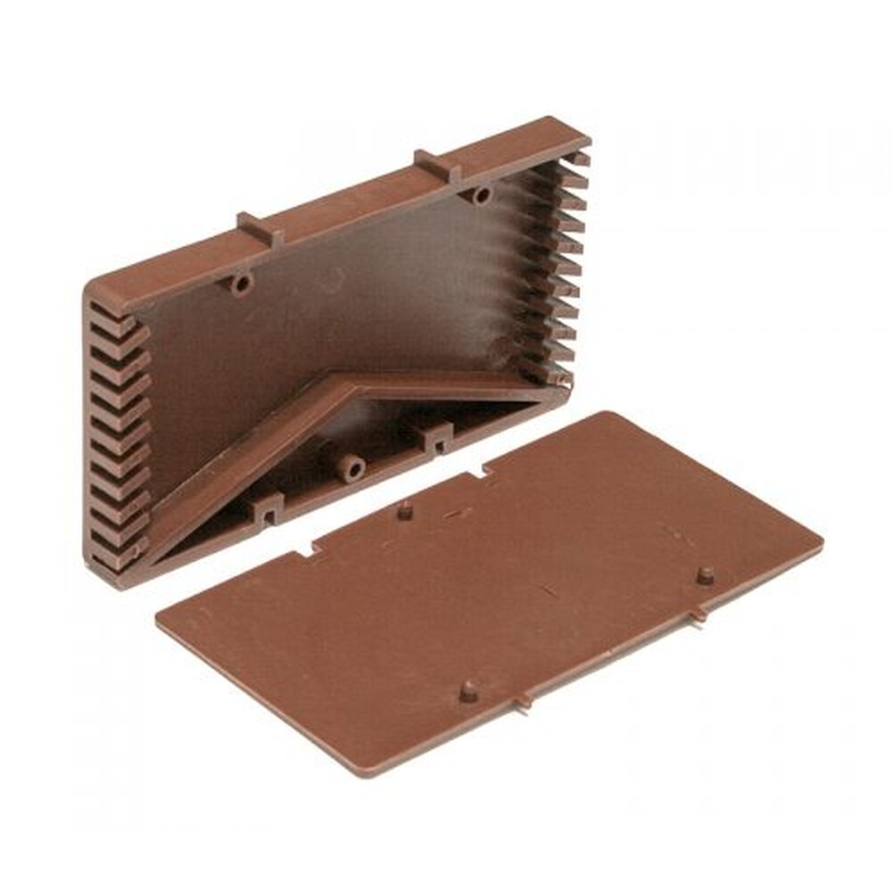 Вентиляційна коробочка NOVA коричнева, фото 2