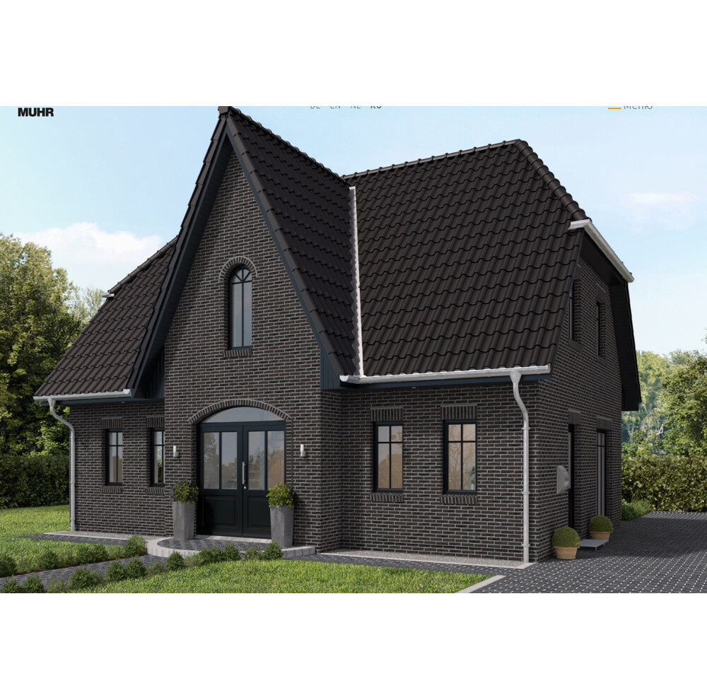 Цегла ручного формування MUHR Nr. 50 Braun blau, фото 2