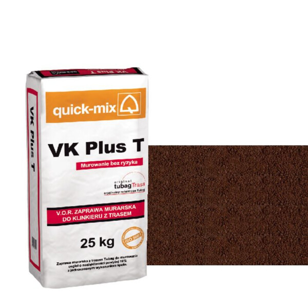 Кладочна суміш quick-mix VK plus T коричневий, фото 1
