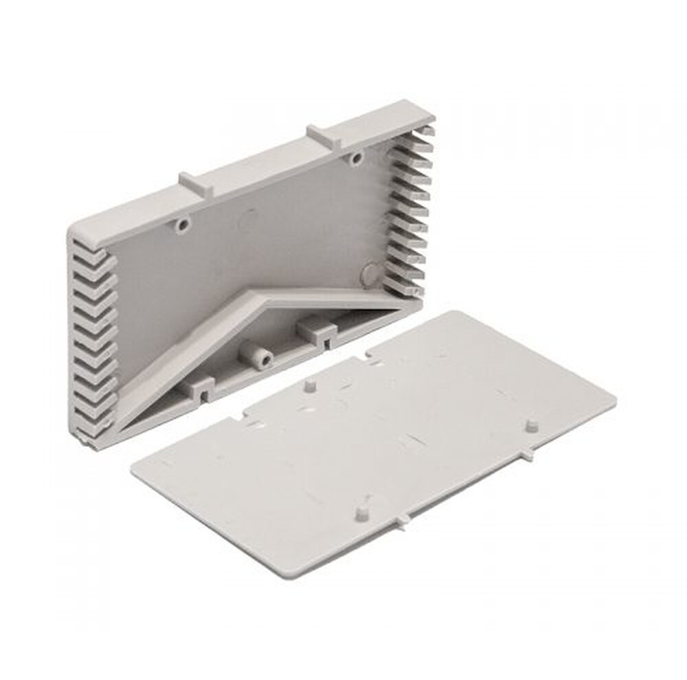 Вентиляційна коробочка NOVA світло-сіра, фото 2