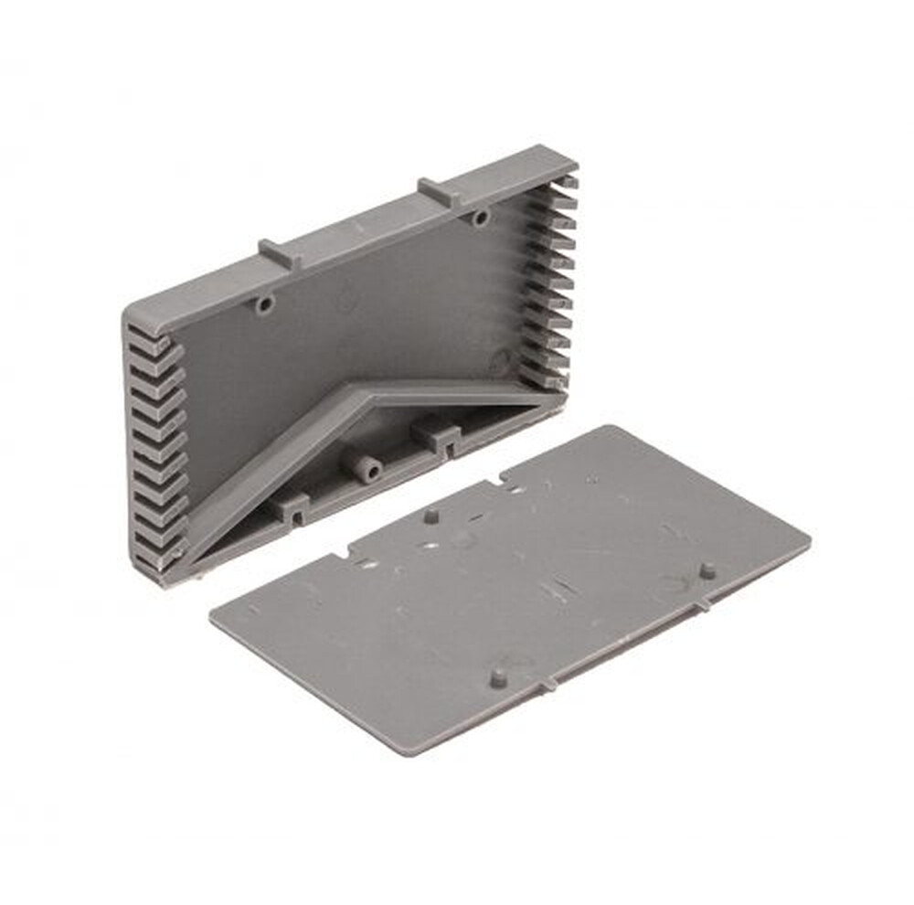 Вентиляційна коробочка NOVA темно-сіра, фото 2