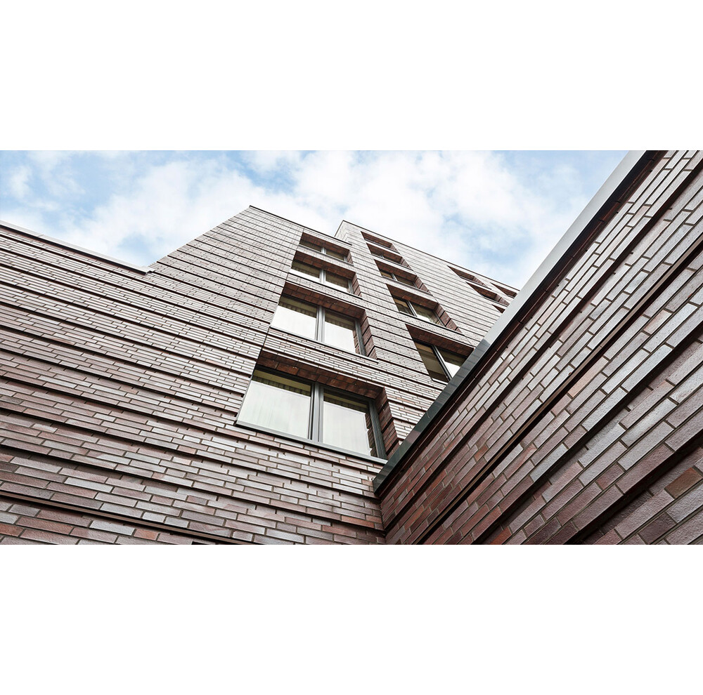 Клінкерна цегла Muhr Nr. 10 Violettblau gelflammt glatt, фото 6