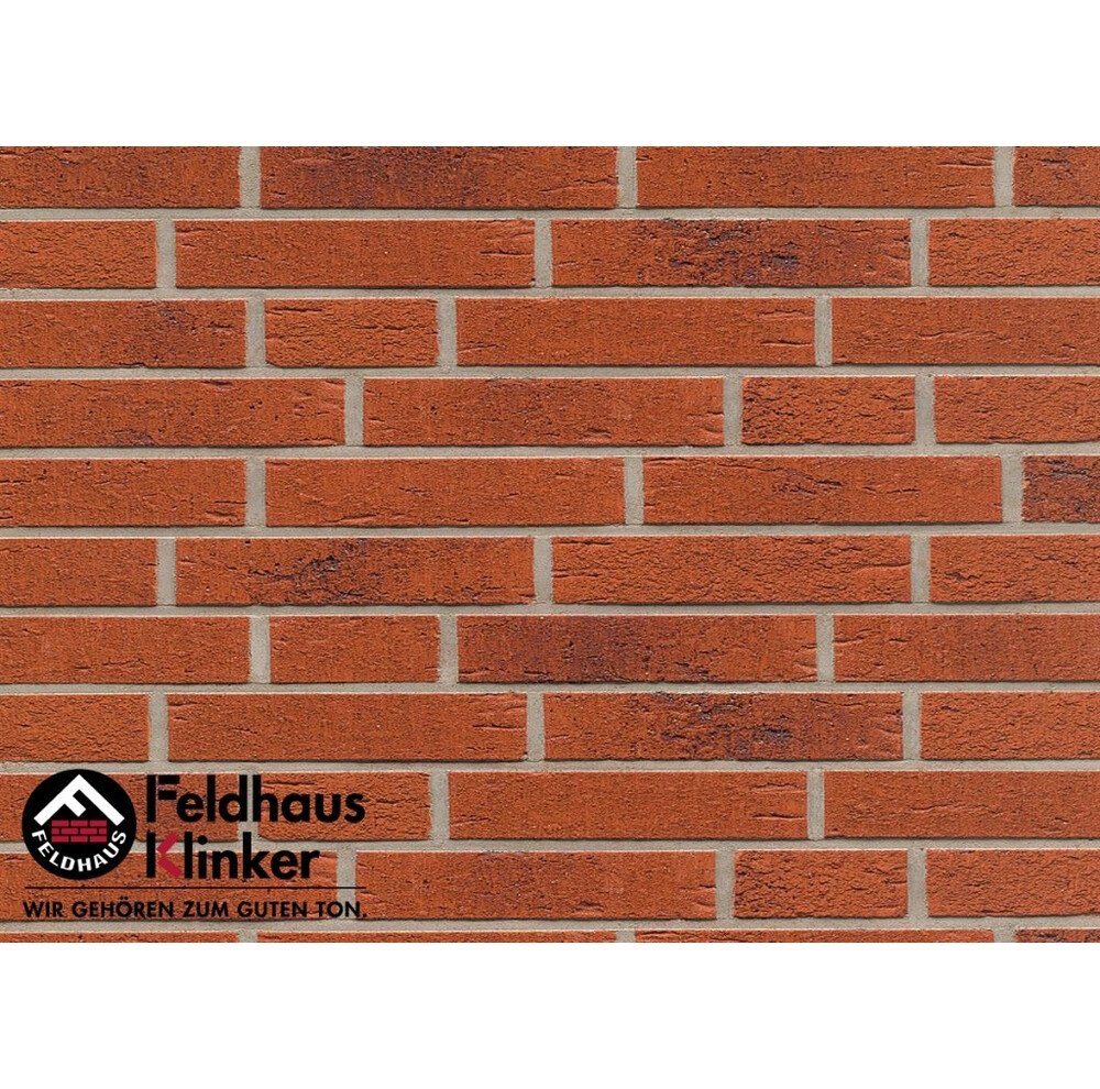 Клінкерна плитка Feldhaus Klinker R488 ferreno rustico carbo, фото 5