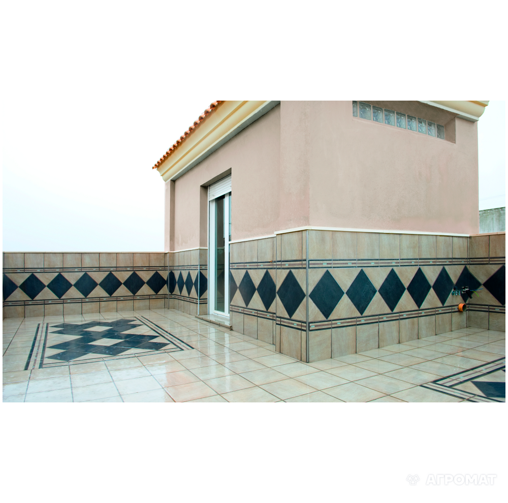 Клінкер Exagres Mediterraneo PELD FIOR GRAFITO сходинка, фото 4