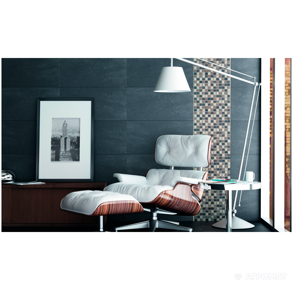 Клінкер Exagres Mediterraneo PELD FIOR GRAFITO сходинка, фото 2