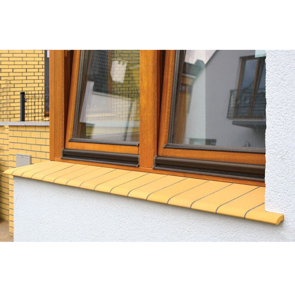 Підвіконня клінкерне King Klinker (10) Пустельна троянда (довжина 150 мм), фото 2