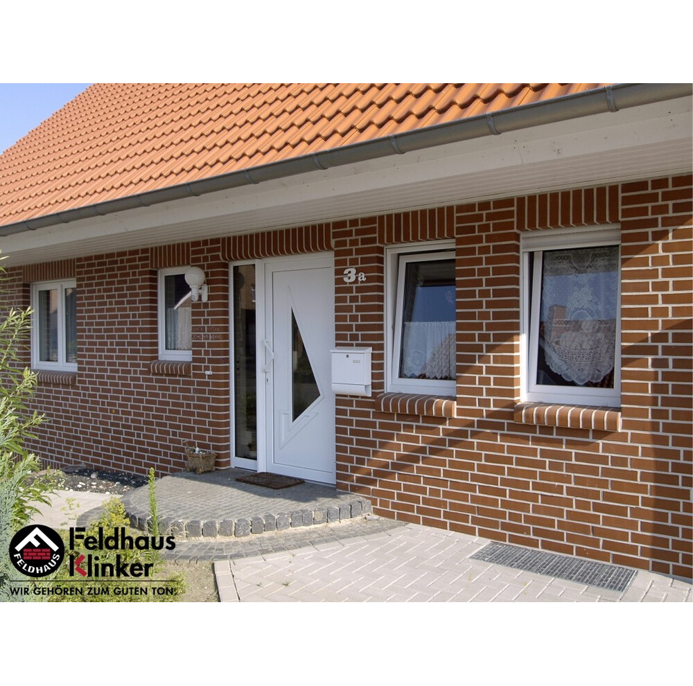 Клінкерна плитка Feldhaus Klinker R400 LDF carmesi liso, фото 6