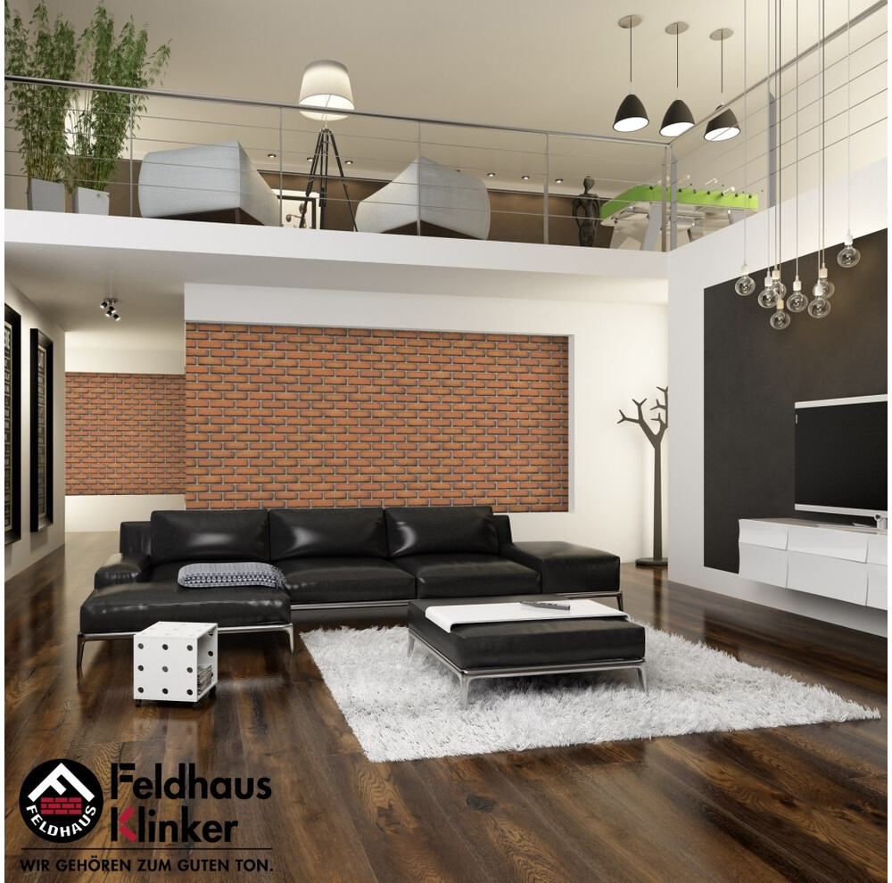 Клінкерна плитка Feldhaus Klinker R758 vascu terracotta calino, фото 7