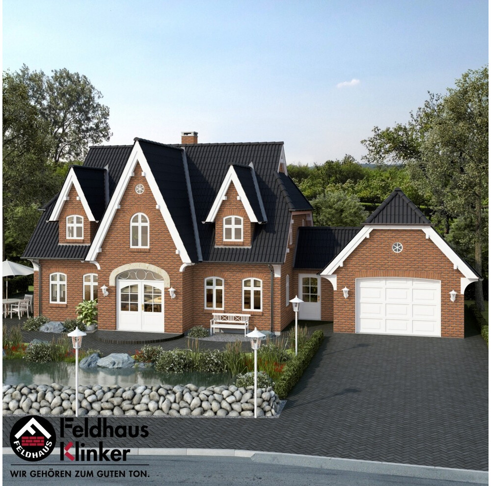 Клінкерна плитка Feldhaus Klinker R758 vascu terracotta calino, фото 8