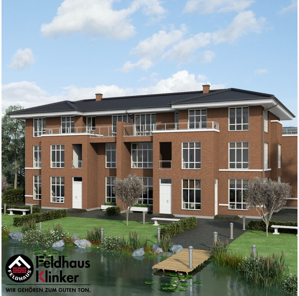 Клінкерна плитка Feldhaus Klinker R758 vascu terracotta calino, фото 10