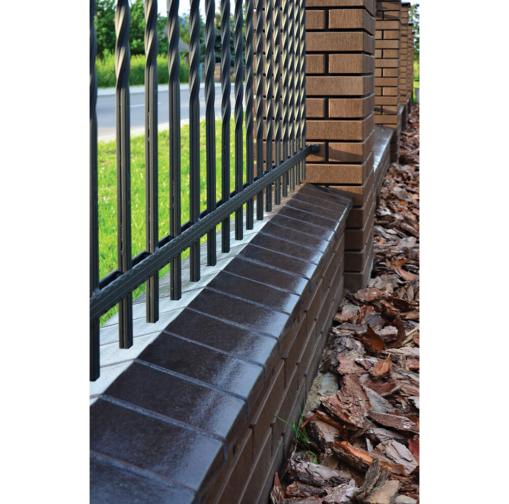 Елемент огорож King Klinker (17) Оніксовий чорний, фото 3