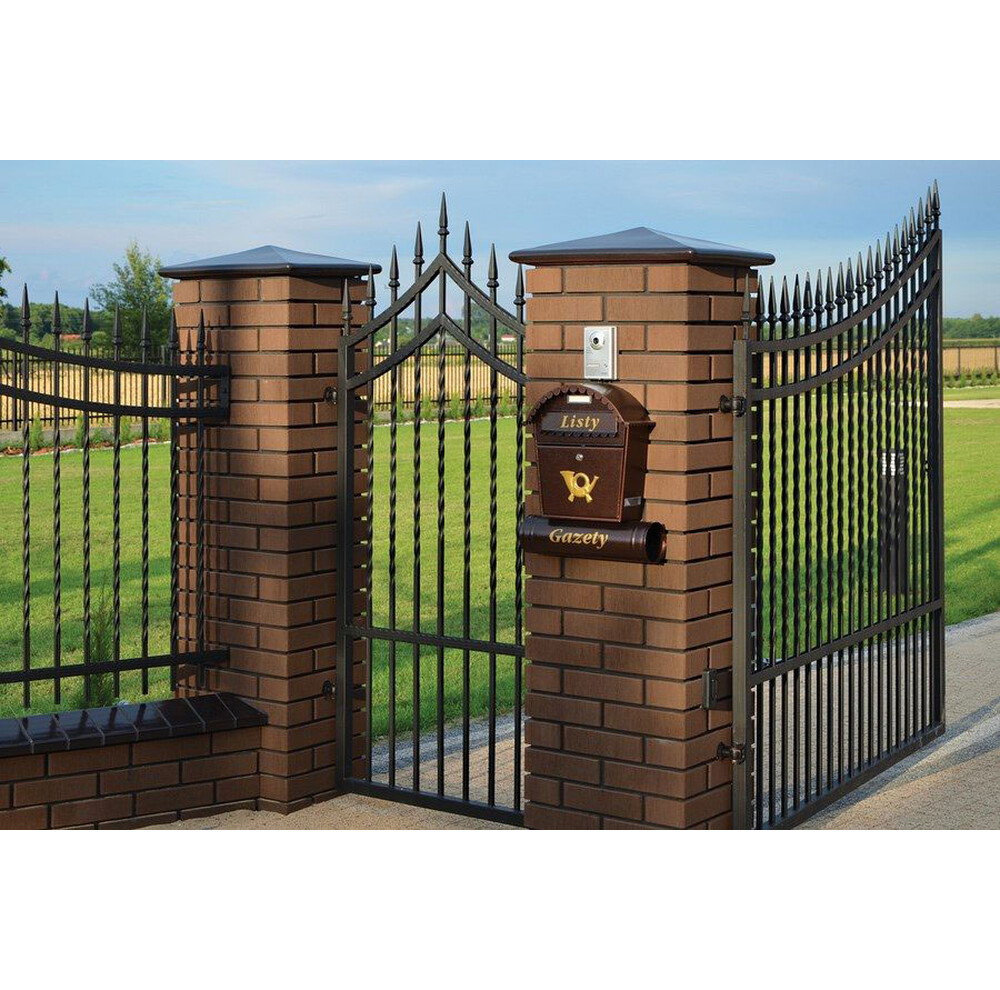 Елемент огорож King Klinker (17) Оніксовий чорний, фото 4