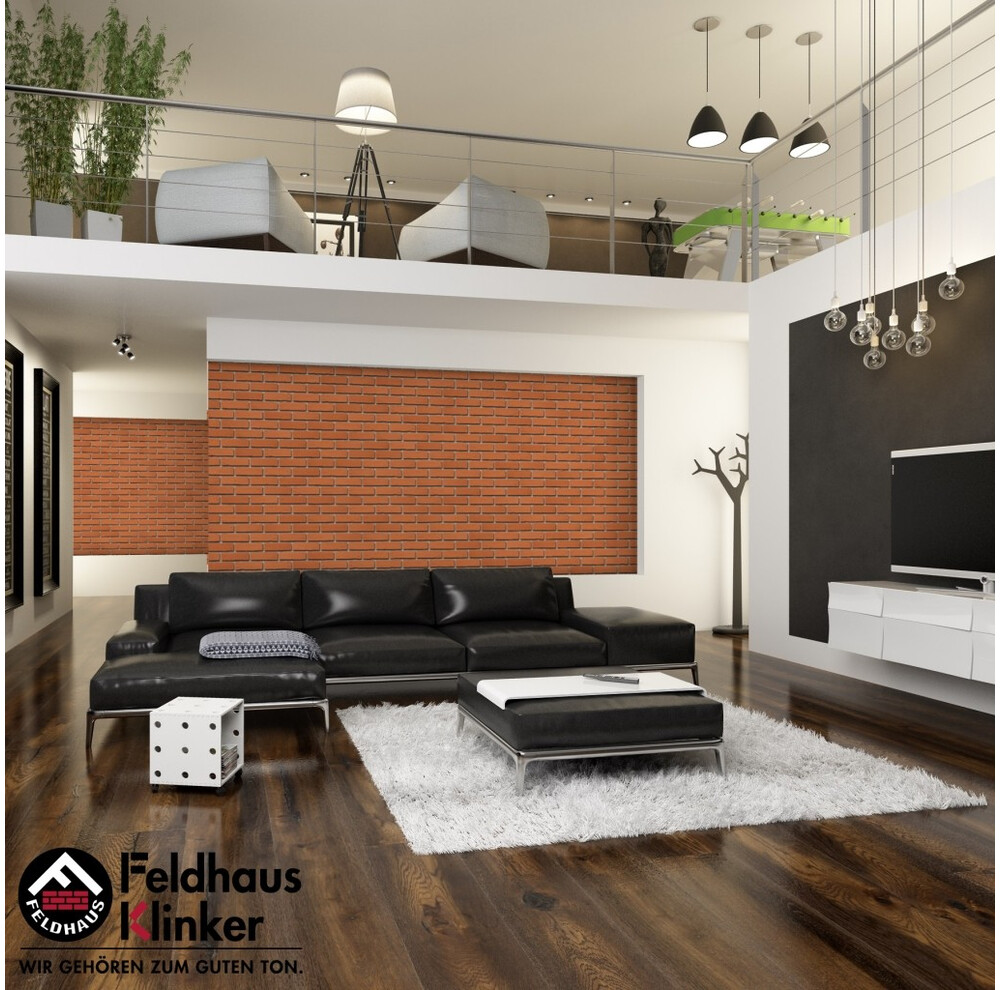 Клінкерна плитка Feldhaus Klinker R731 vascu terracotta oxana, фото 6