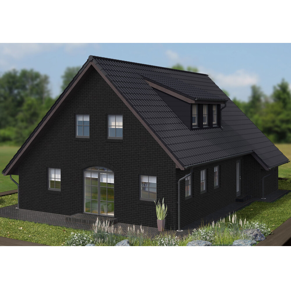 Клінкерна плитка Feldhaus Klinker R740 antdracit senso, фото 2