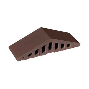 Елемент огорож King Klinker (03) Коричневий, фото 1