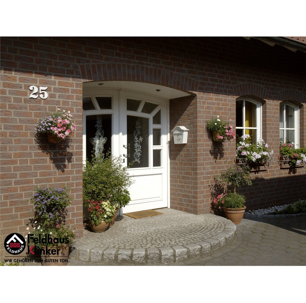 Клінкерна плитка Feldhaus Klinker R335 carmesi antic mana, фото 4