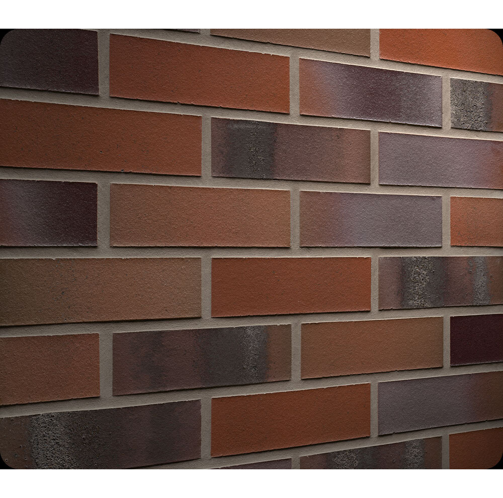 Клінкерна плитка Feldhaus Klinker R560 carbona ardor colori, фото 4