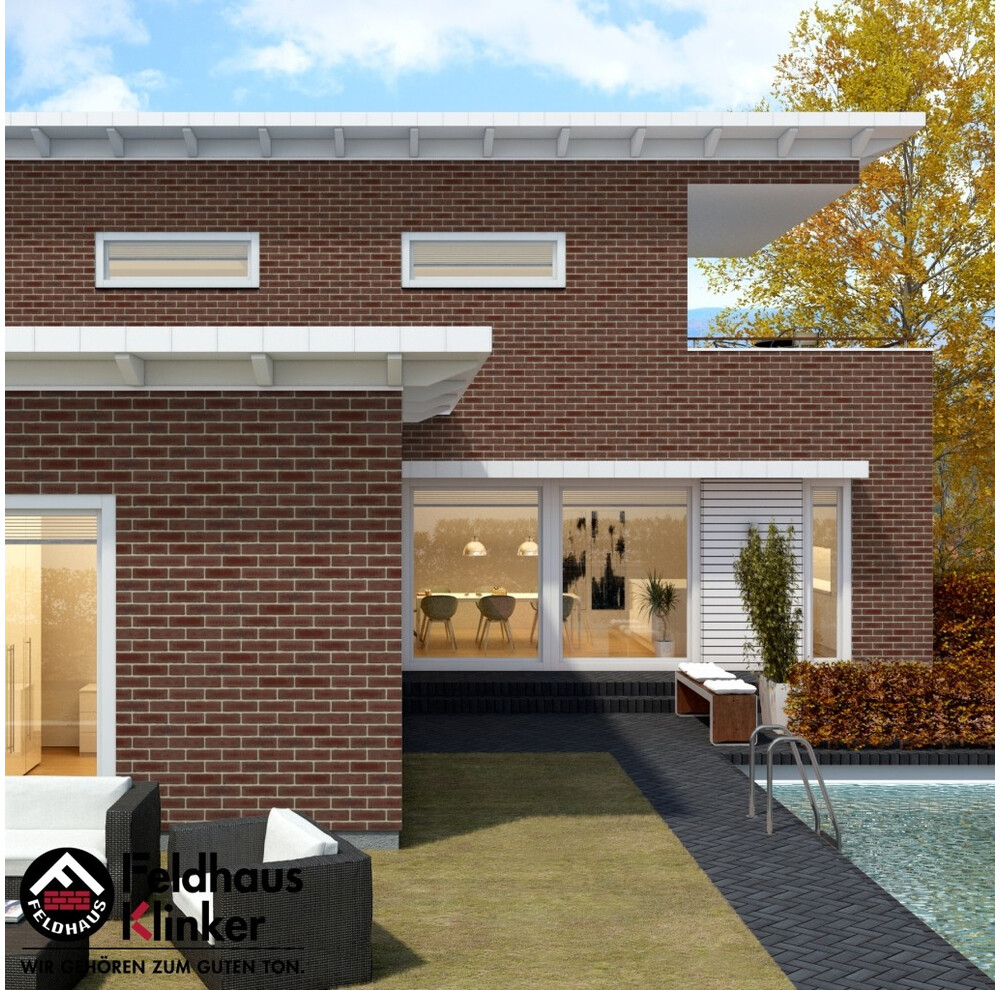 Клінкерна плитка Feldhaus Klinker R664 NF11 sintra cerasi ocasa, фото 11