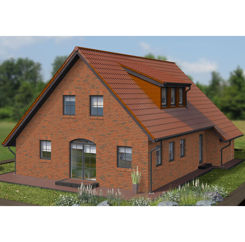 Клінкерна плитка Feldhaus Klinker R687 NF11 sintra terracotta linguro, фото 2