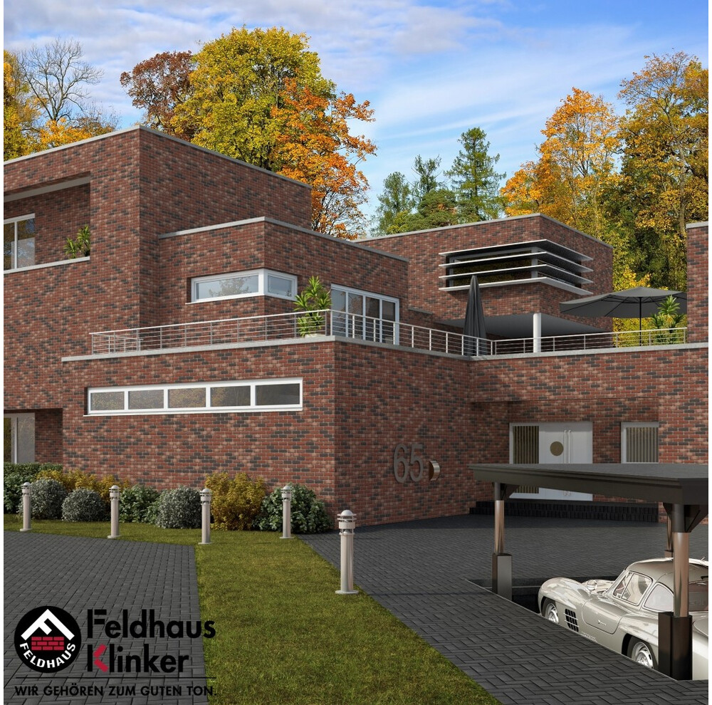 Клінкерна плитка Feldhaus Klinker R750 vascu ardar rotado, фото 5