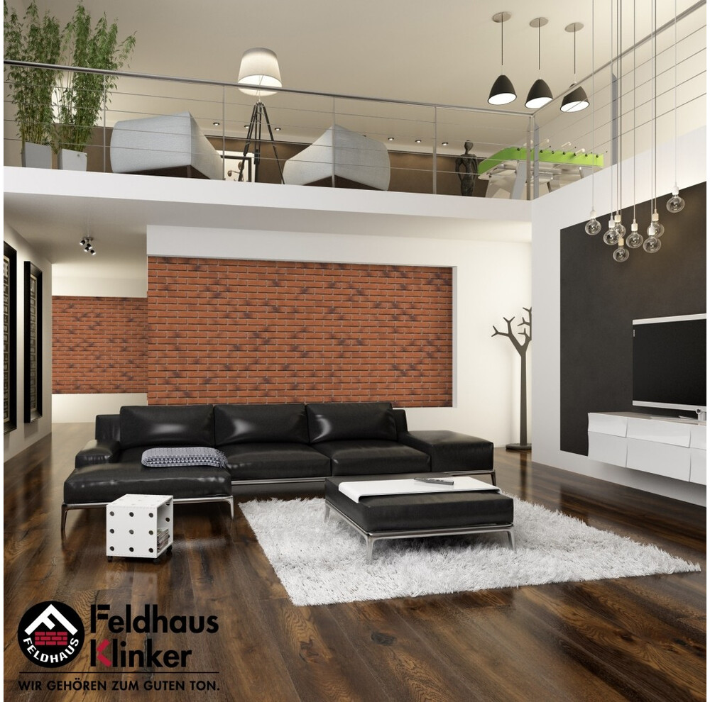 Клінкерна плитка Feldhaus Klinker R228 terracotta rustico carbo, фото 10