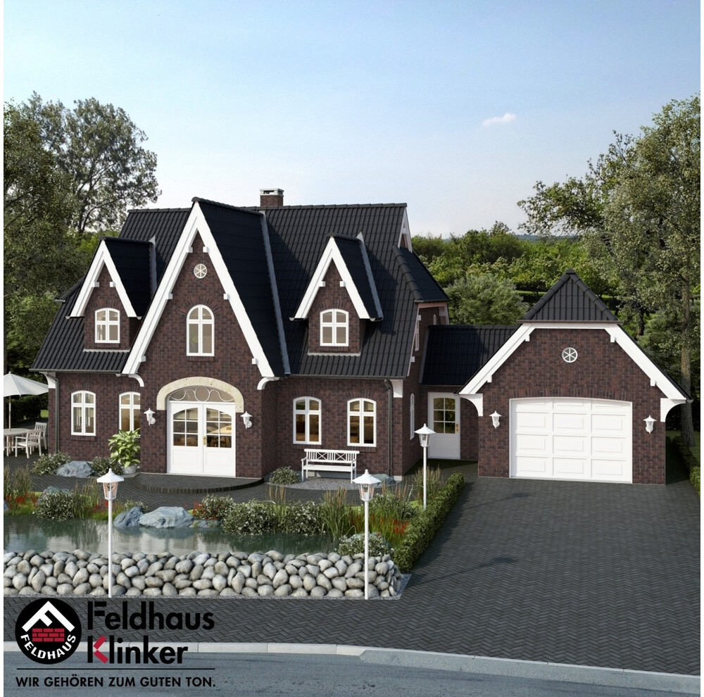 Клінкерна плитка Feldhaus Klinker R561 carbona ardor maritimo, фото 8