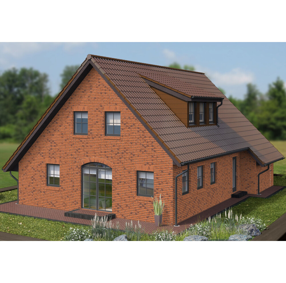 Клінкерна плитка Feldhaus Klinker R228 terracotta rustico carbo, фото 2