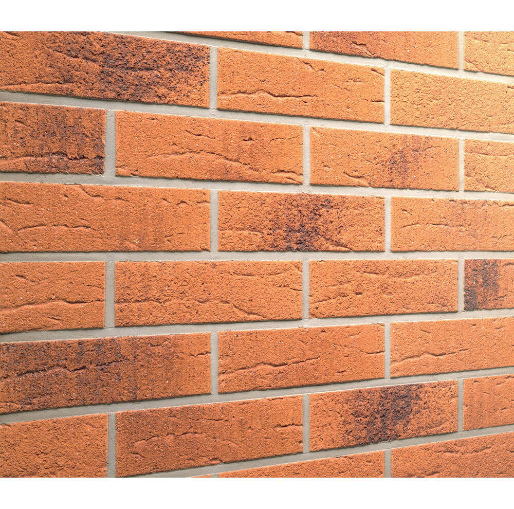 Клінкерна плитка Feldhaus Klinker R228 terracotta rustico carbo, фото 4