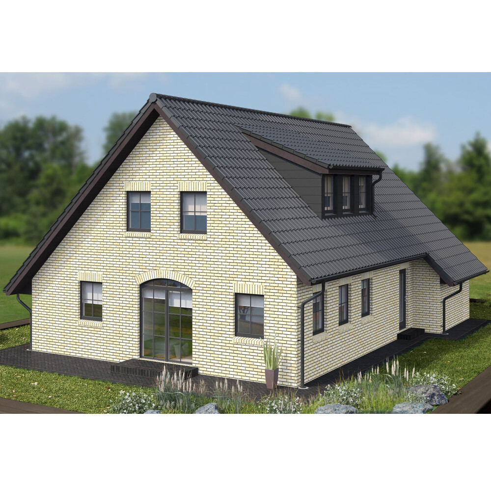 Клінкерна плитка Feldhaus Klinker R733 vascu crema pandra, фото 2