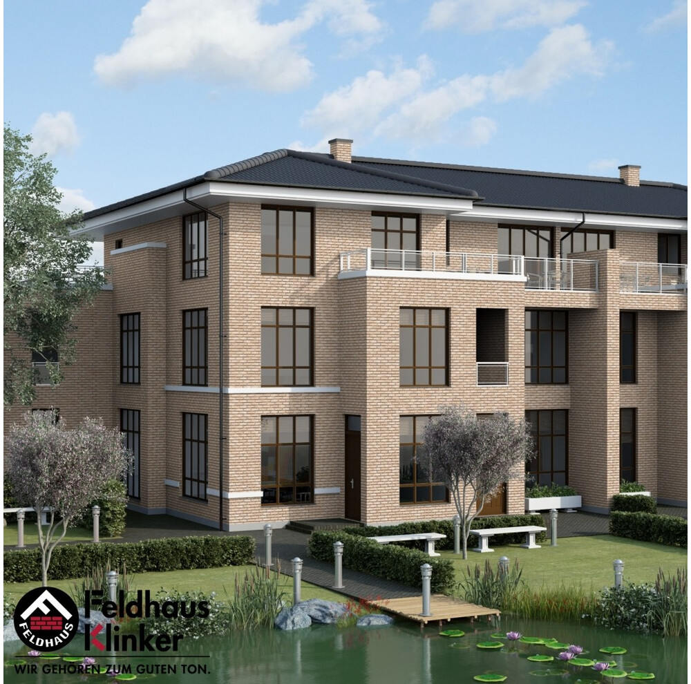 Клінкерна плитка Feldhaus Klinker R733 vascu crema pandra, фото 8