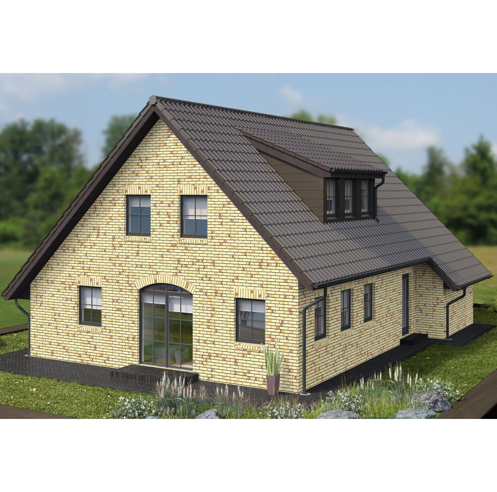 Клінкерна плитка Feldhaus Klinker R970 bacco crema maron, фото 2