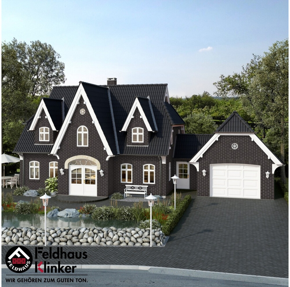 Клінкерна плитка Feldhaus Klinker R700 LDF antdracit liso, фото 14