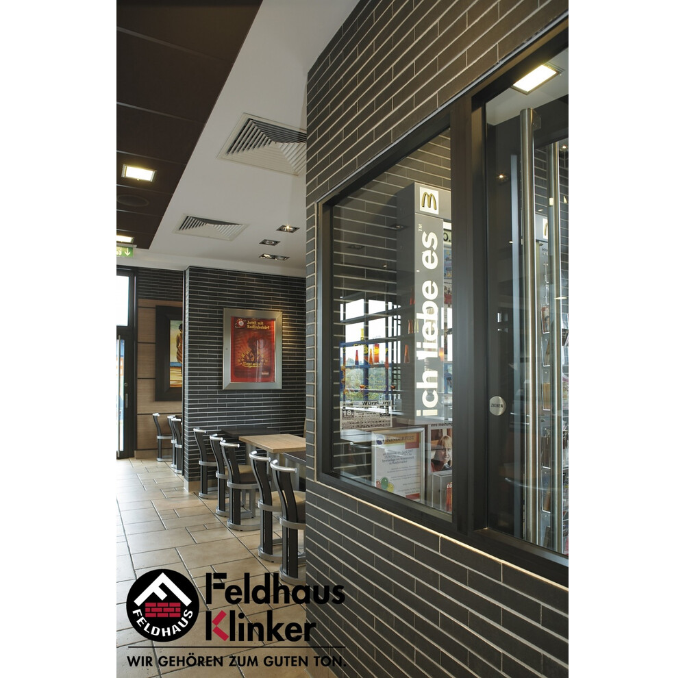 Клінкерна плитка Feldhaus Klinker R700 LDF antdracit liso, фото 9