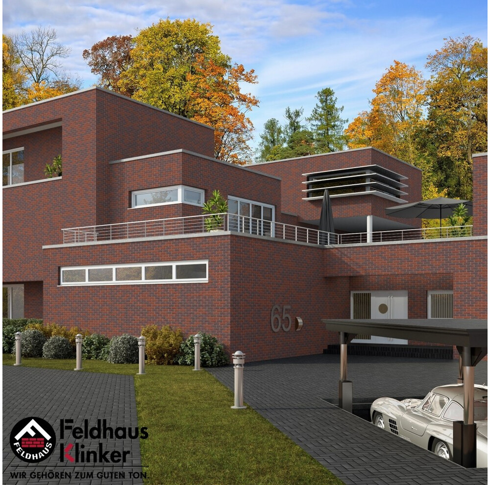 Клінкерна плитка Feldhaus Klinker R356 galena carmesi antic, фото 9