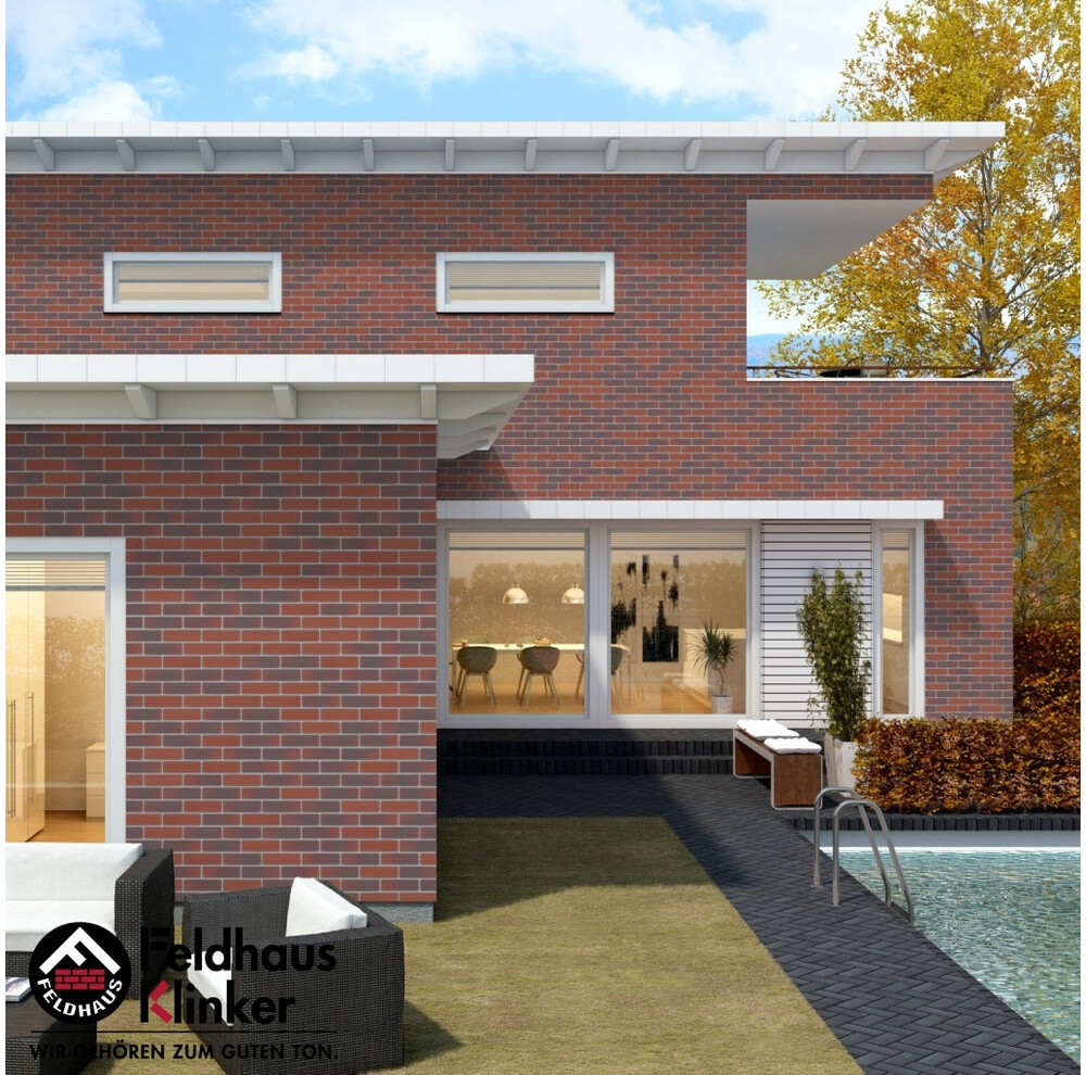 Клінкерна плитка Feldhaus Klinker R356 galena carmesi antic, фото 10