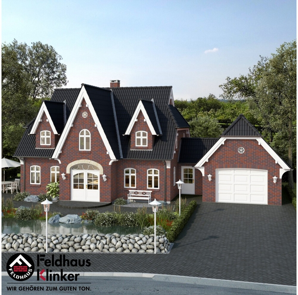 Клінкерна плитка Feldhaus Klinker R356 galena carmesi antic, фото 6