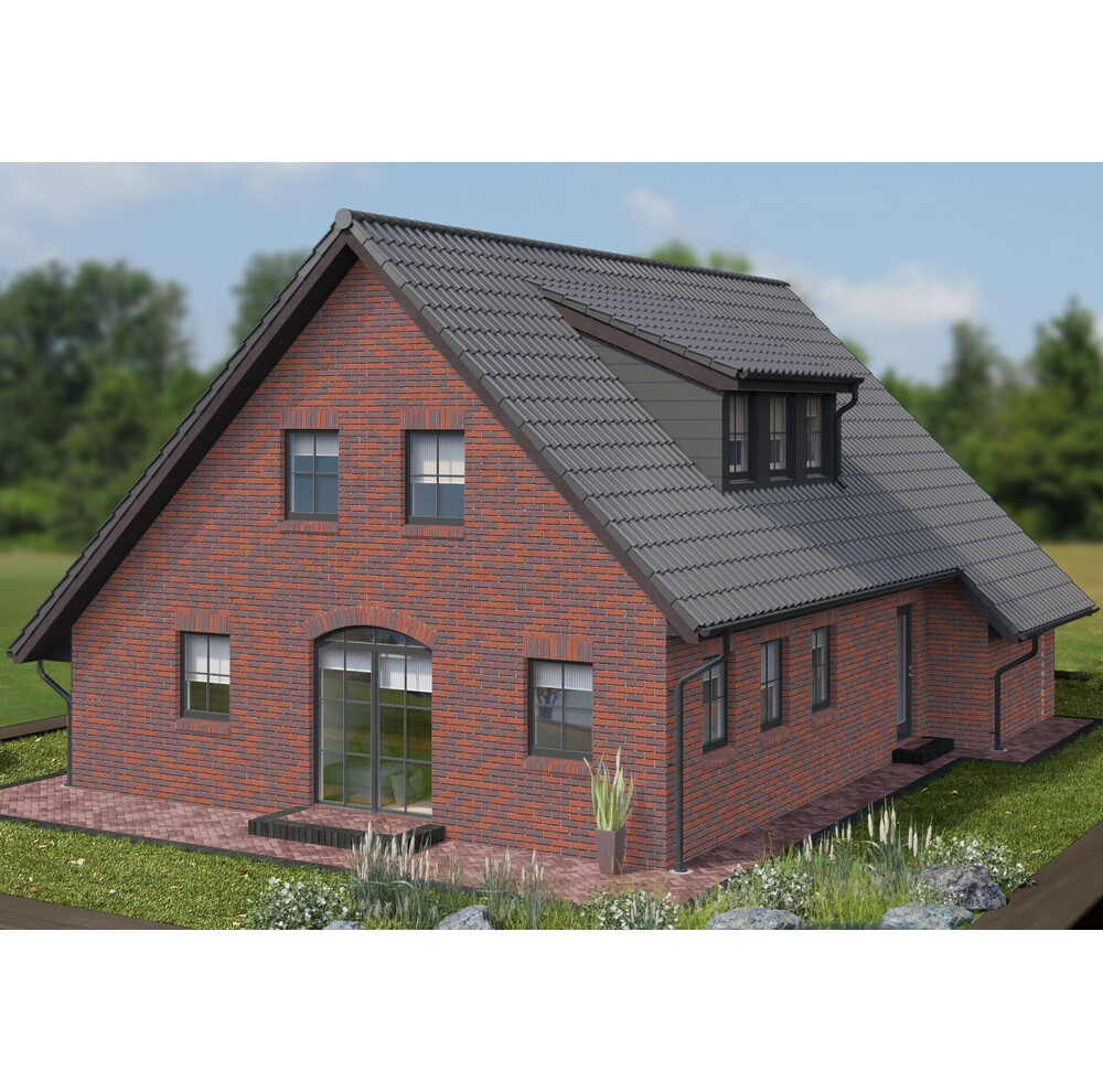 Клінкерна плитка Feldhaus Klinker R356 galena carmesi antic, фото 2