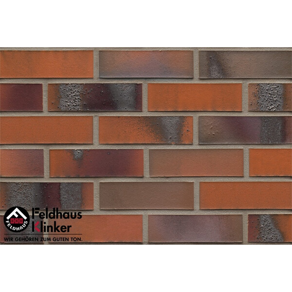Клінкерна плитка Feldhaus Klinker R562 carbona terreno bluastro, фото 1