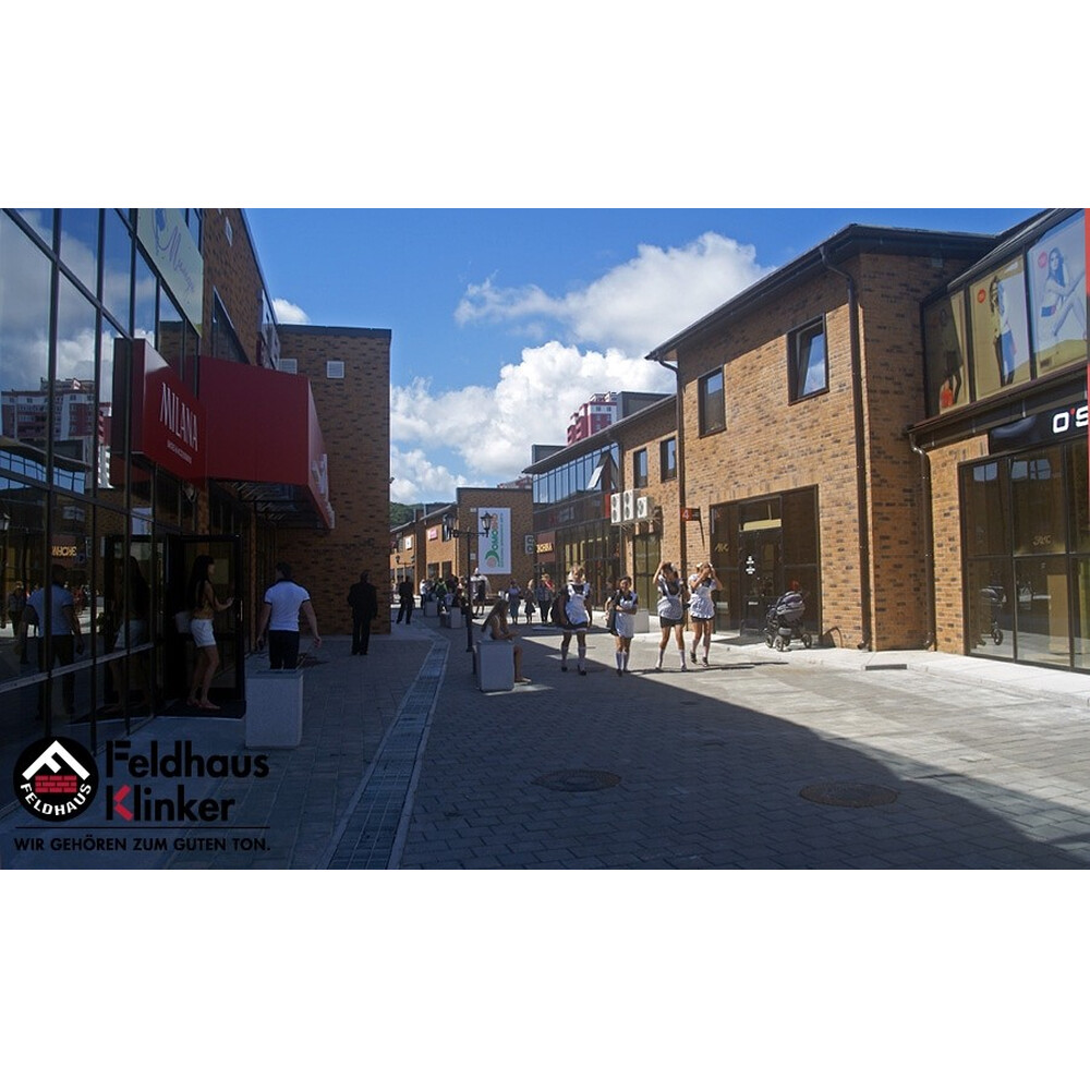 Клінкерна плитка Feldhaus Klinker R286 nolani rustico carbo, фото 8