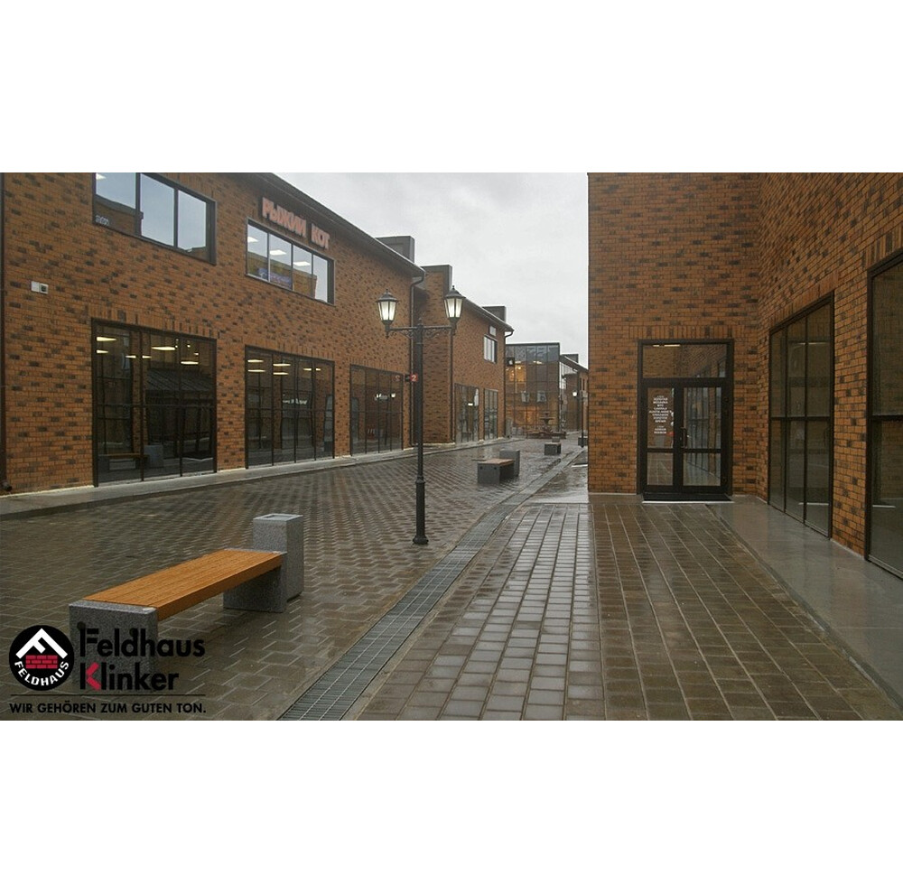 Клінкерна плитка Feldhaus Klinker R286 nolani rustico carbo, фото 12