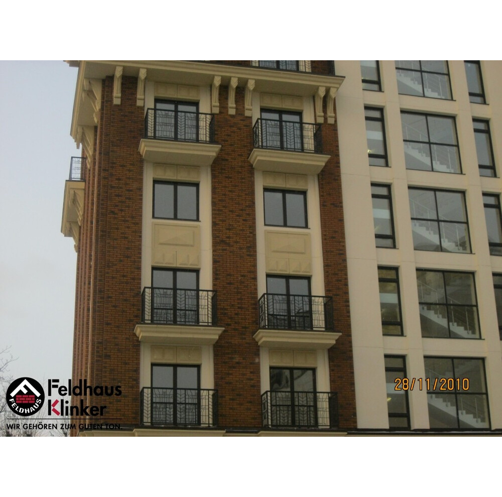 Клінкерна плитка Feldhaus Klinker R286 nolani rustico carbo, фото 5