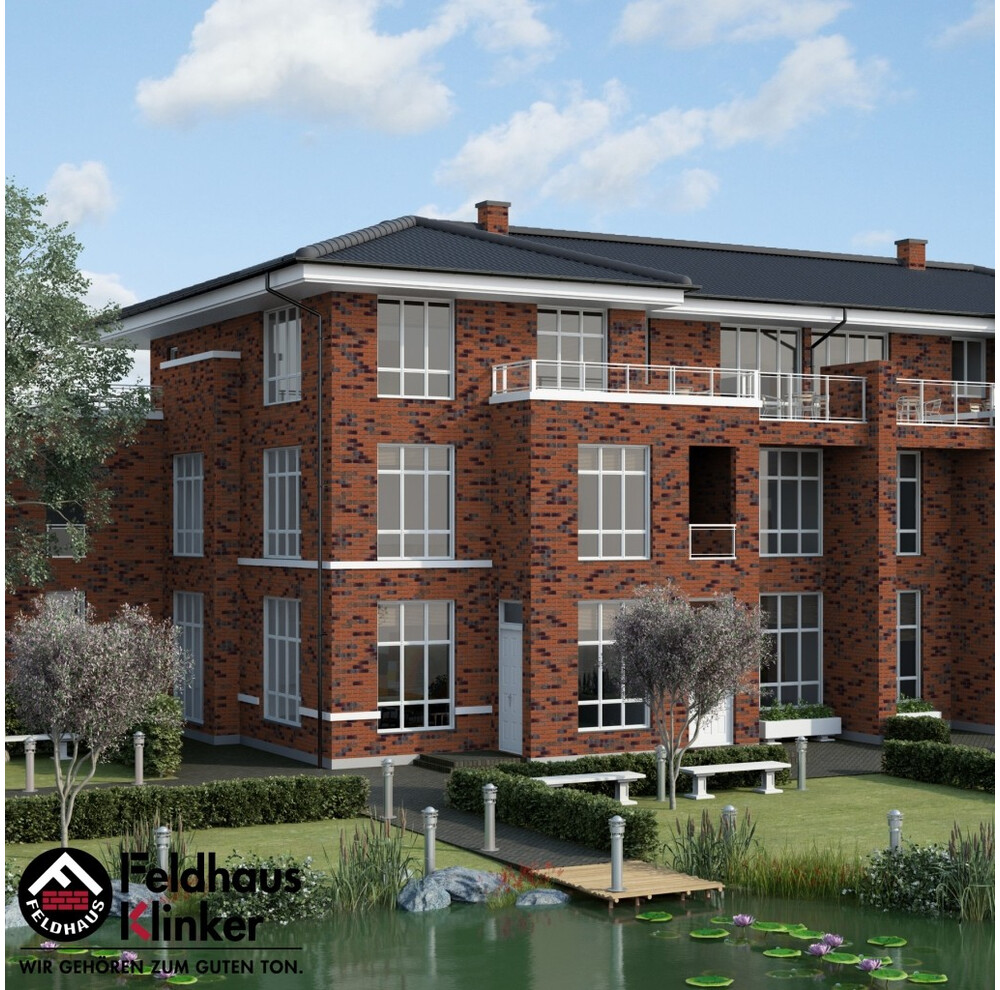 Клінкерна плитка Feldhaus Klinker R715 accudo terreno bluastro, фото 10