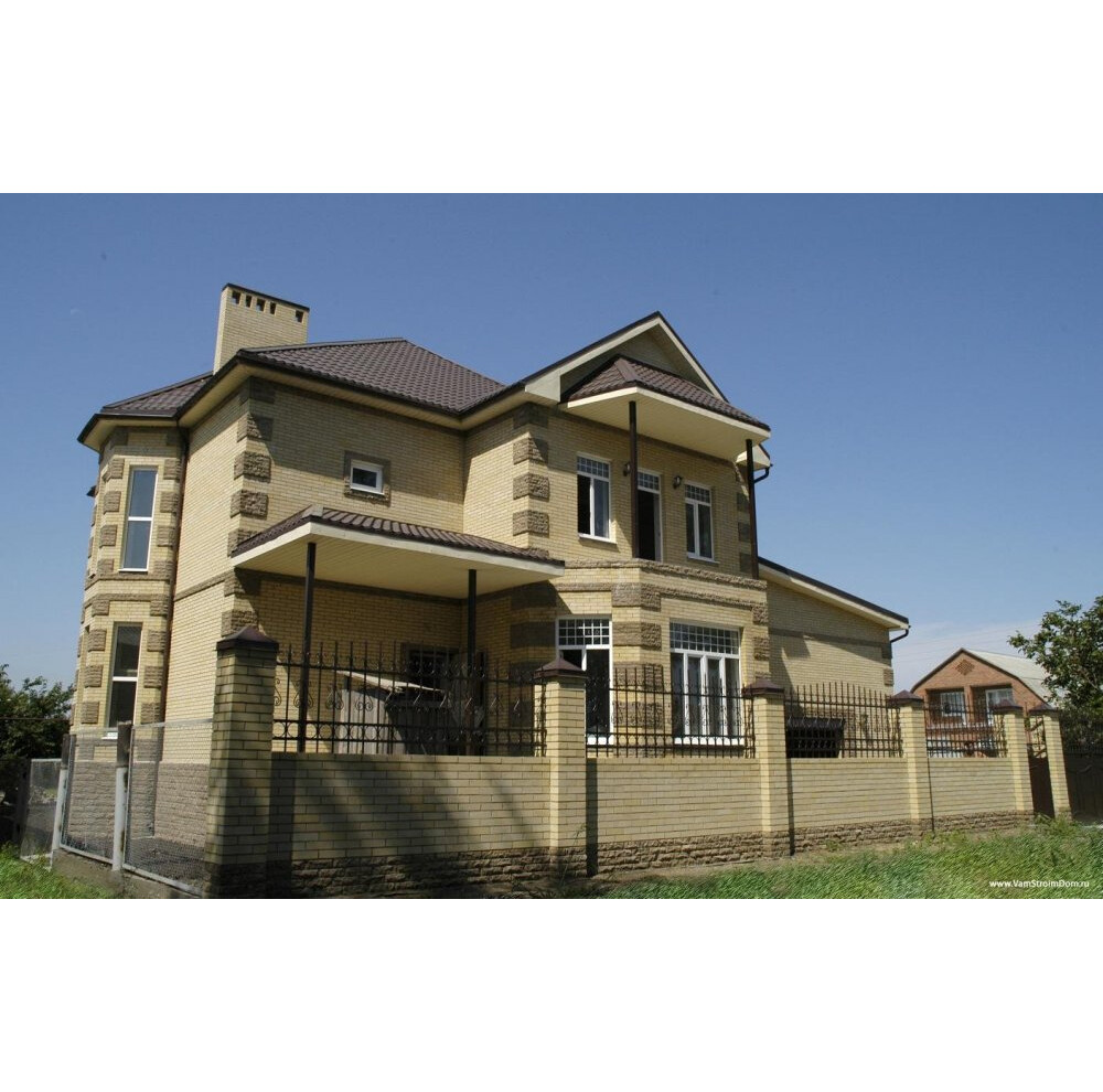 Лицьова цегла скеля Євроцегла слонова кістка, фото 2